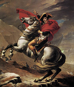 Napoleone che valica il Gran S. Bernardo